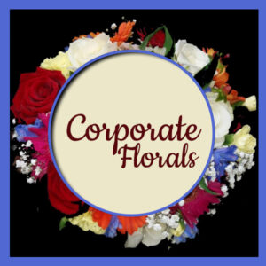 corporate florals button